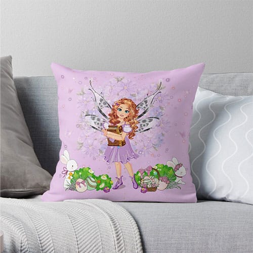 felicia's magical easter bunny pillow