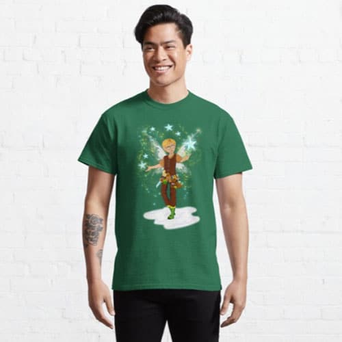 tommy tinker and the snowed in castle classic t shirt