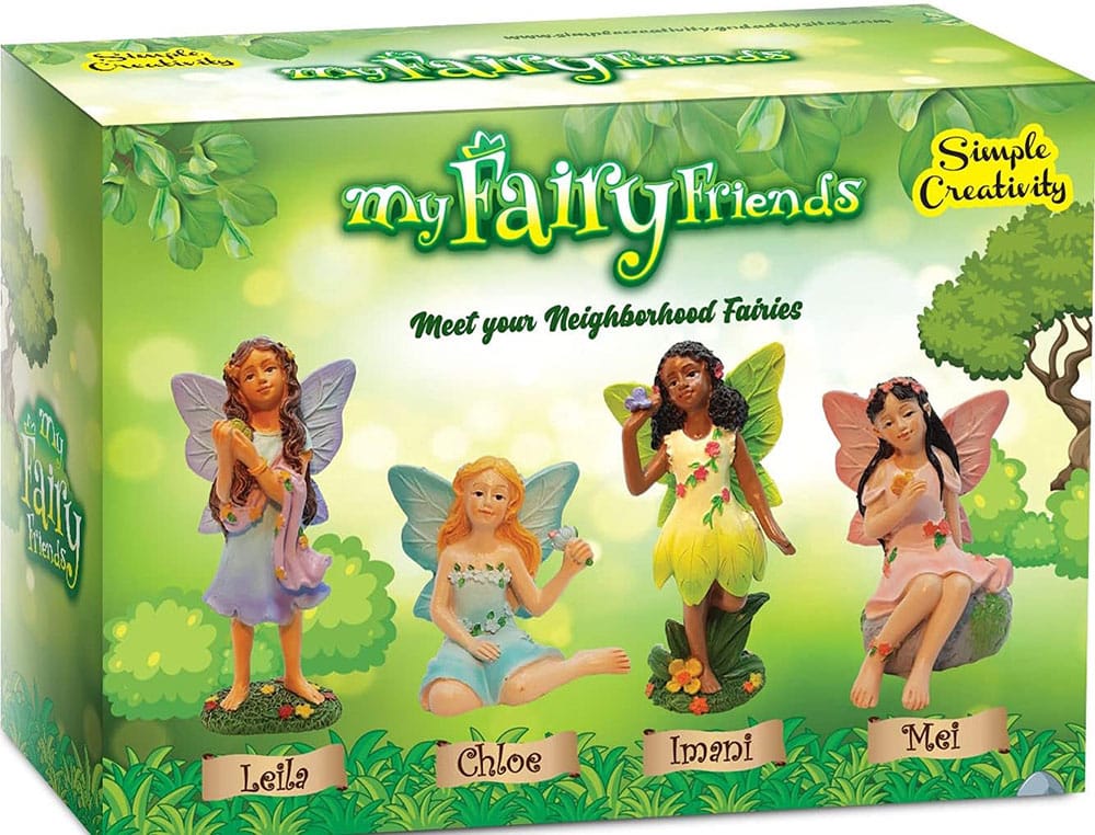 5 fairy garden miniatures accessories