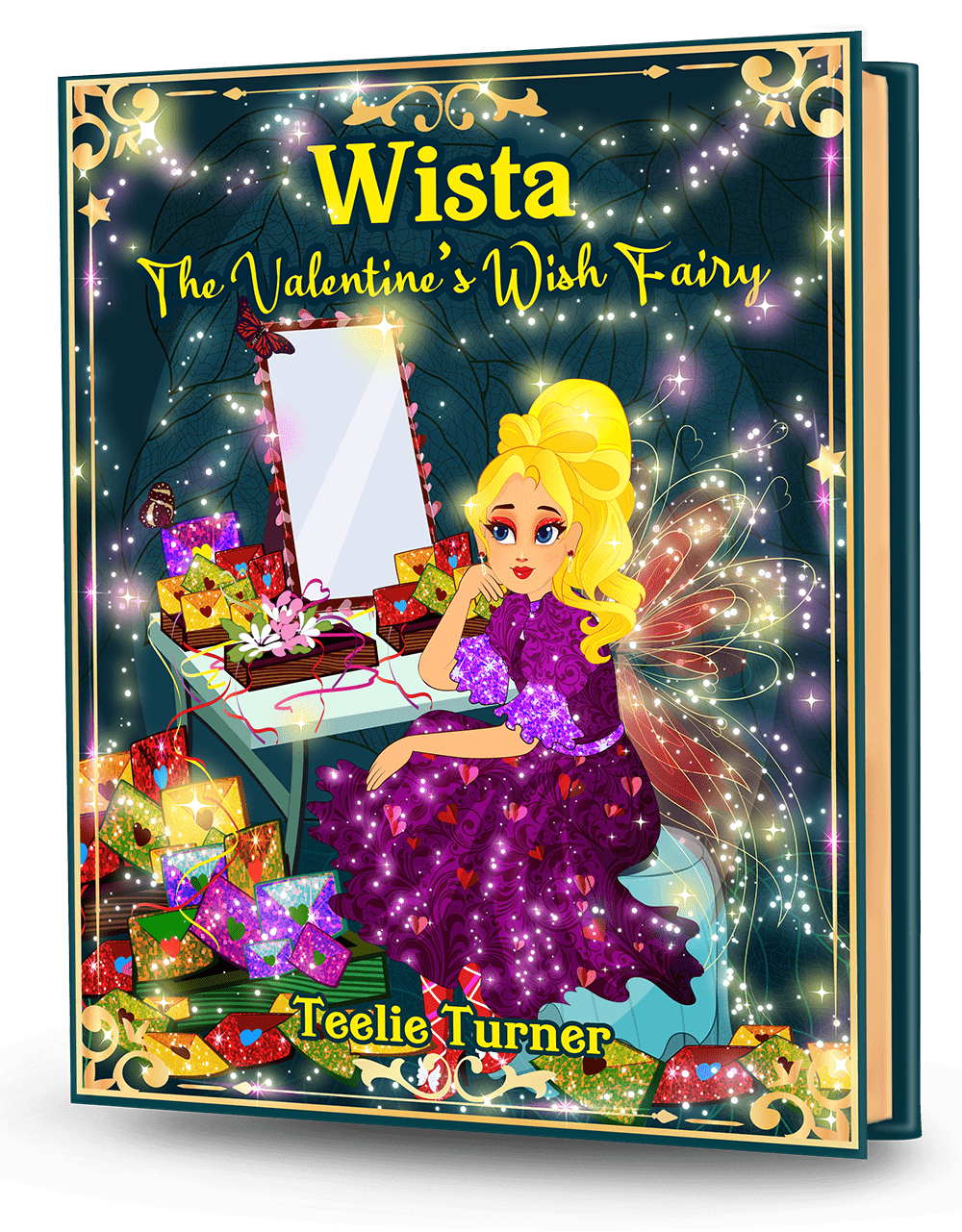 wista the valentine's wish fairy 3dbook