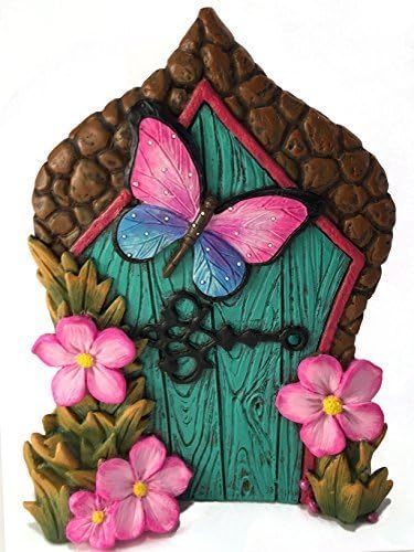 4 glitzglam miniature butterfly fairy door for the enchanted garden fairies and gnomes