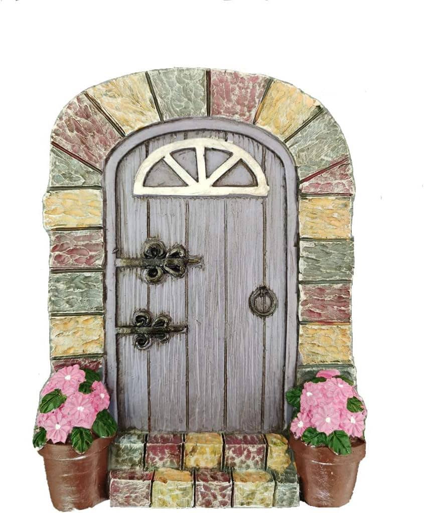 7 jiumo fairy doors outdoor miniature fairy garden doors for trees fairies door wall