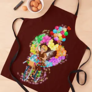 tommy tinker hearts, dragons, and balloons for you apron