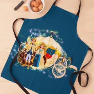 king henry and queen olivia's royal fairy carriage apron