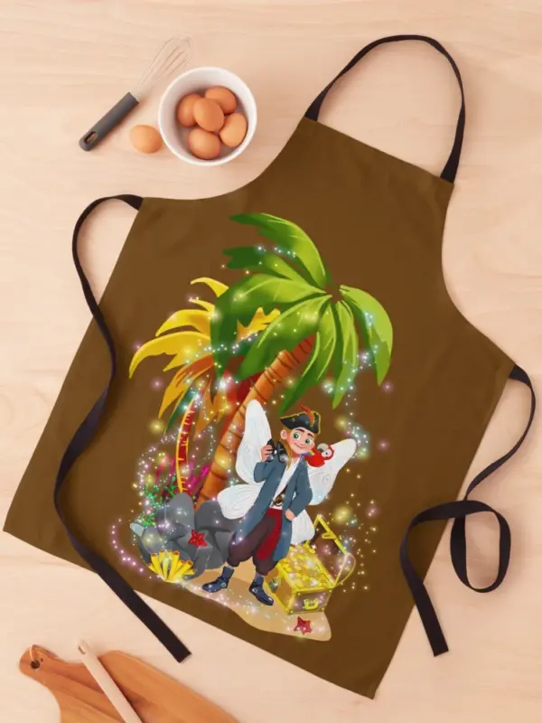 pirate pete and the lost fairy treasure's book apron