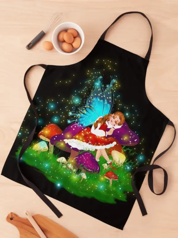 fidget's fairy tale sleeping fairy apron