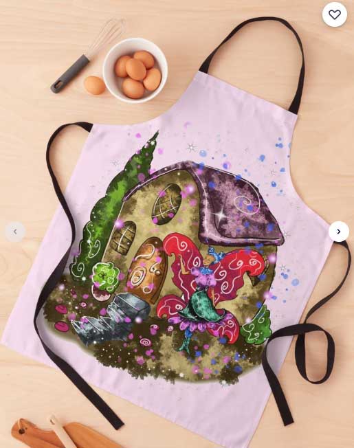 heidifoo the hypertufa house fairy™ apron