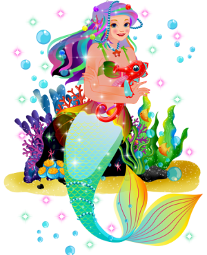 mermaid redbubble