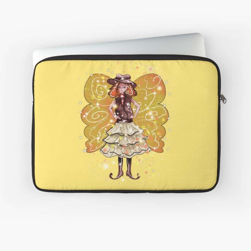 Willie Snap The Wild West Fairy™ Laptop Sleeve