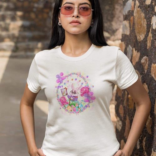 basic t shirt mockup featuring a serious woman with sunglasses with her hands in her pockets m26378 (1)